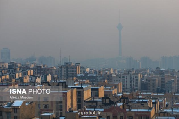 کاهش کیفیت هوا در ۵ شهر پرجمعیت کشور طی ۵ روز آتی